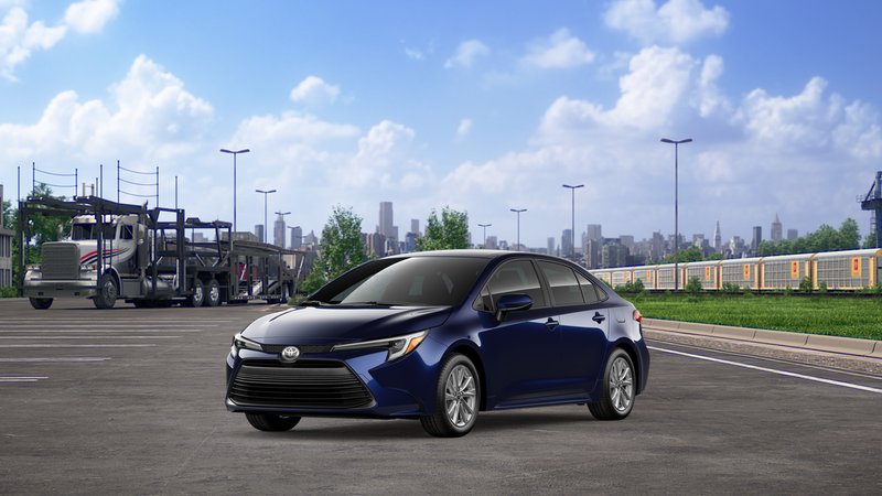 2026 Toyota Corolla Hybrid LE — front three-quarter view