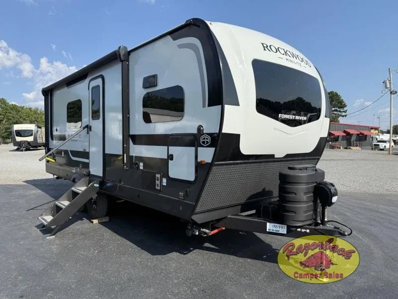 2026 Forest River RV Rockwood Mini Lite — front three-quarter view
