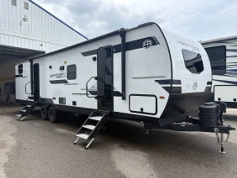 2025 Forest River Surveyor Legend — front three-quarter view