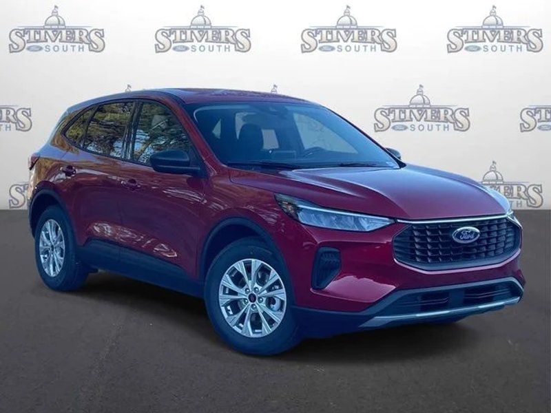 2026 Ford Escape Active in Red — front three-quarter view