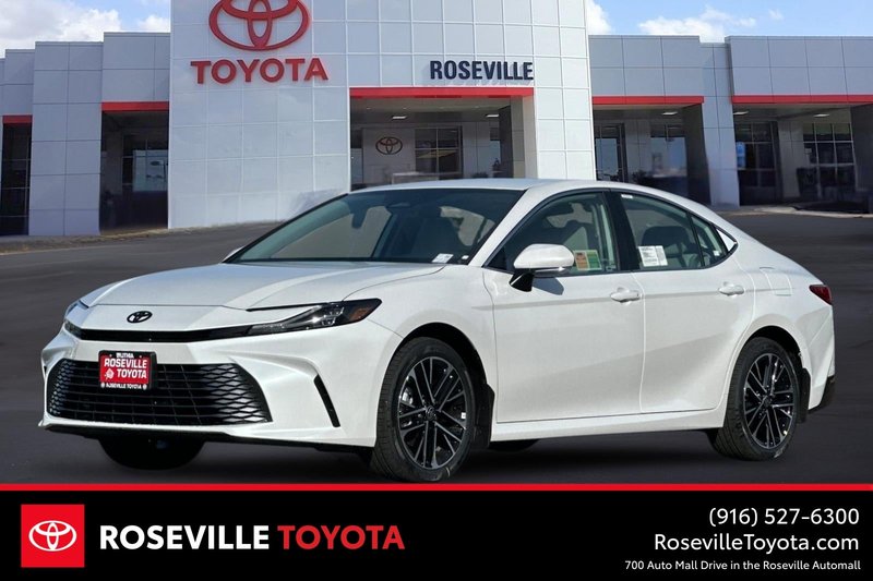 2026 Toyota Camry — front three-quarter view