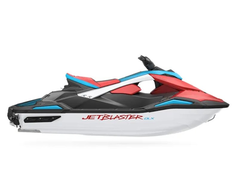 2025 Yamaha WaveRunners Jetblaster DLX 2-Up — front three-quarter view