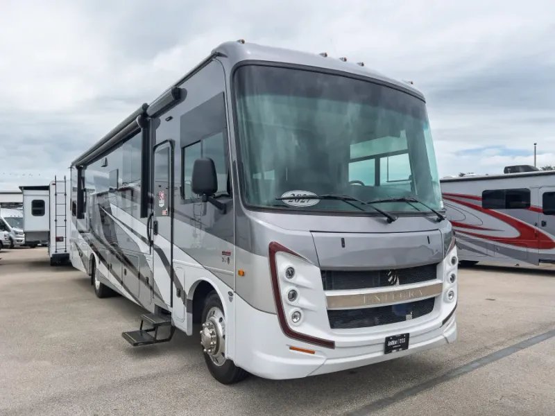 2027 Entegra VISION XL — front three-quarter view