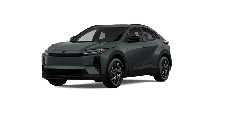 2026 Toyota C-HR SE in Overcast — front three-quarter view