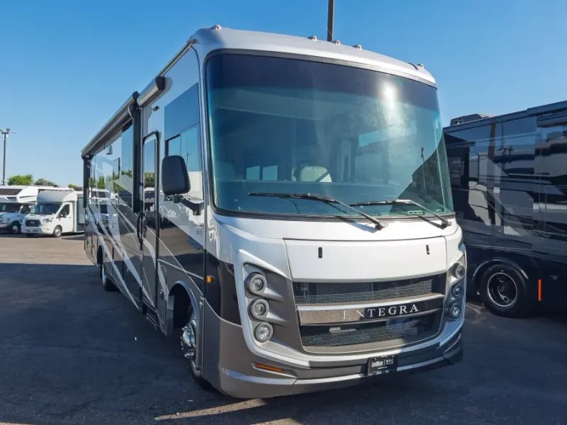 2027 Entegra VISION XL — front three-quarter view