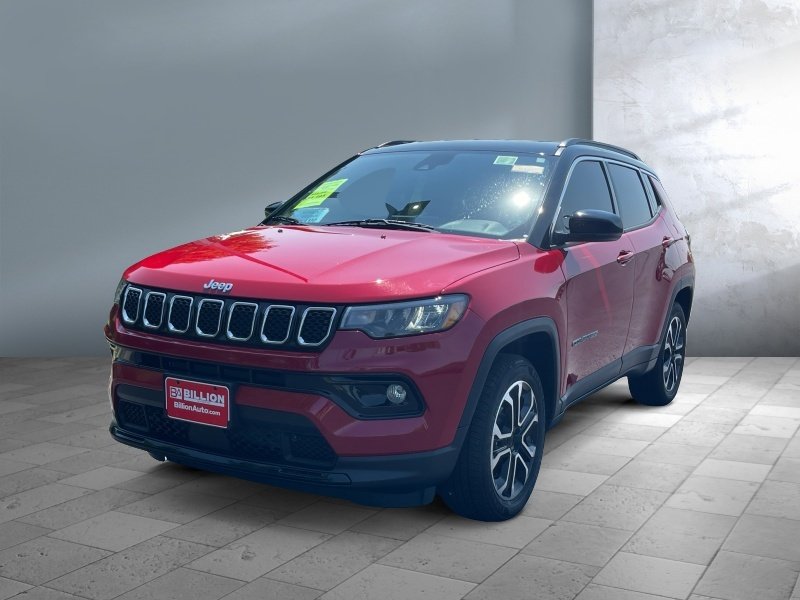 2024 Jeep Compass — front three-quarter view