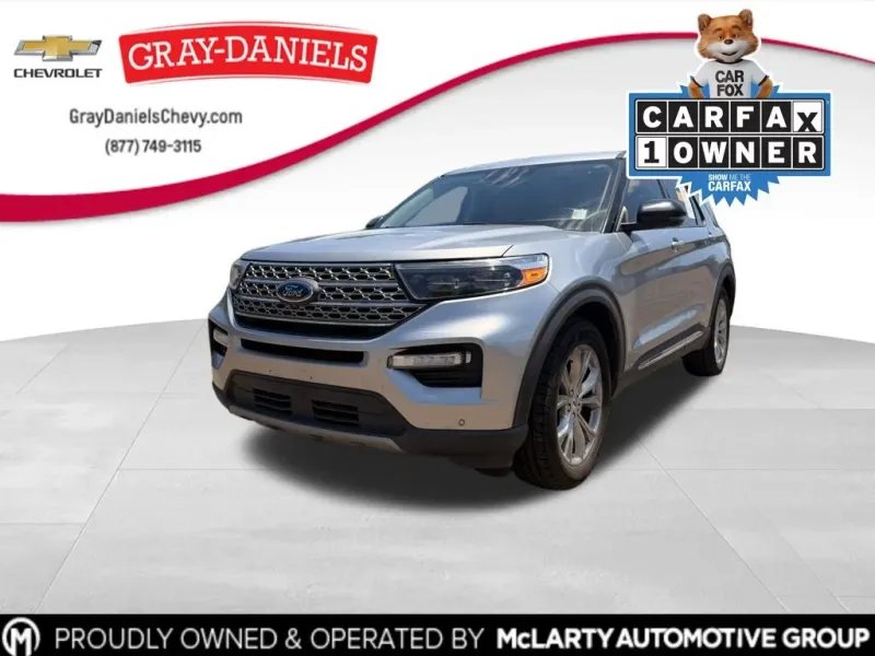 2020 Ford Explorer Limited — front three-quarter view