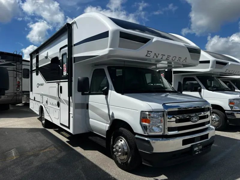 2027 Entegra ODYSSEY — front three-quarter view