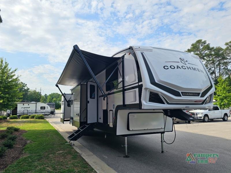 2027 Coachmen RV Chaparral — front three-quarter view