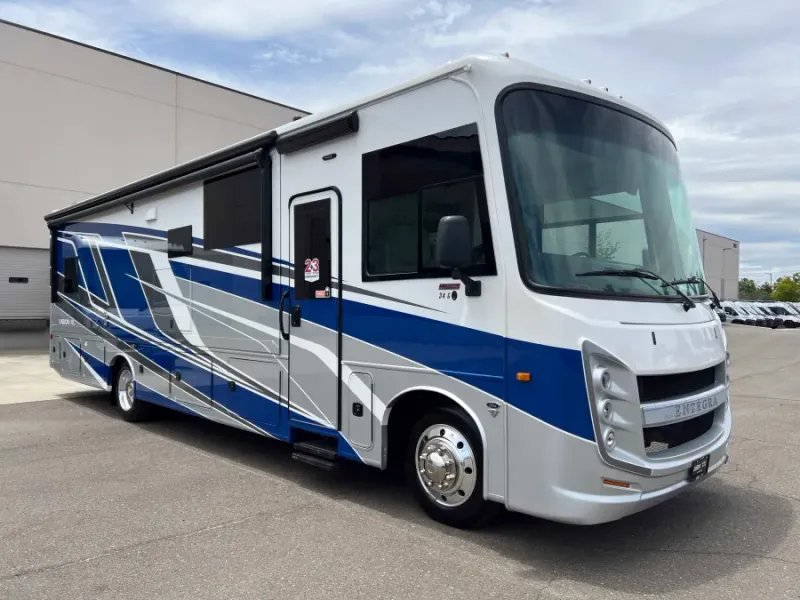 2027 Entegra VISION XL — front three-quarter view