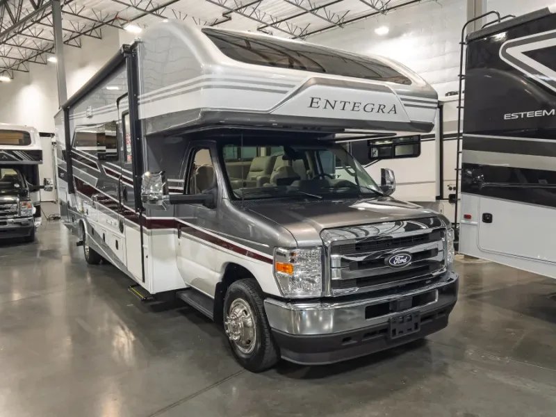 2027 Entegra ODYSSEY — front three-quarter view