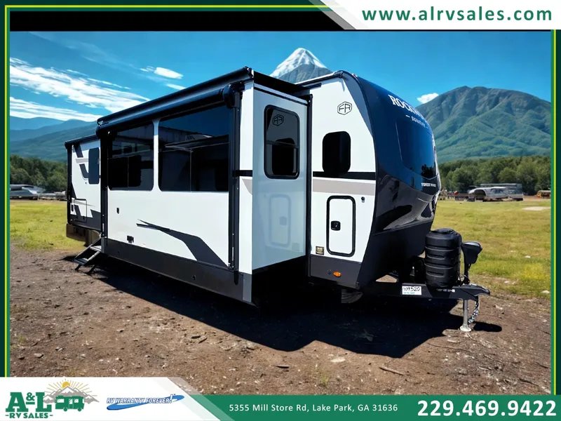 2026 Forest River Rockwood Signature 8339FK — front three-quarter view