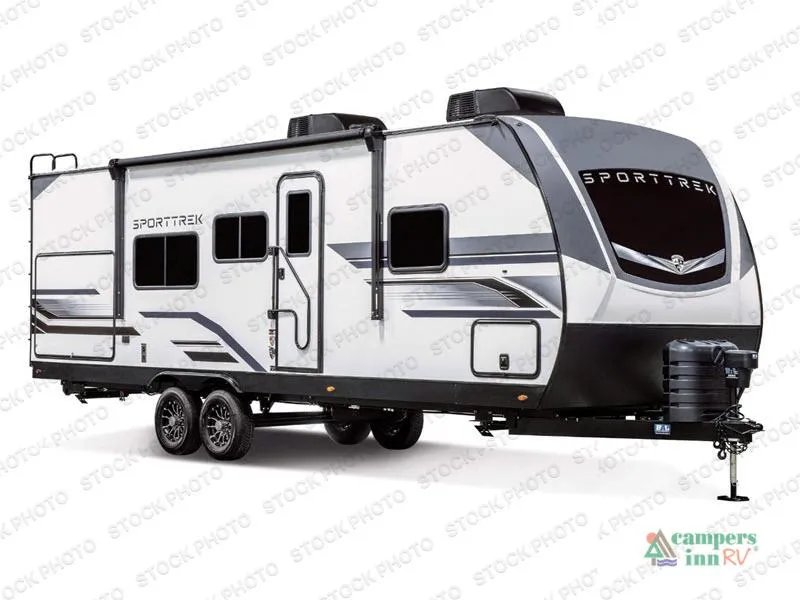 2026 Venture RV SportTrek — front three-quarter view