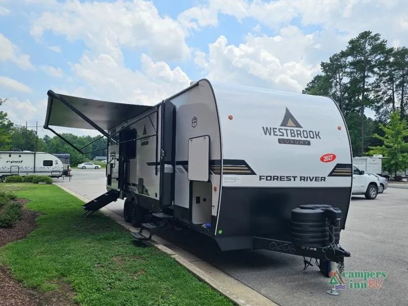 2027 Forest River Westbrook Luxury — front three-quarter view