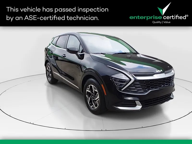 2025 Kia Sportage LX FWD — front three-quarter view