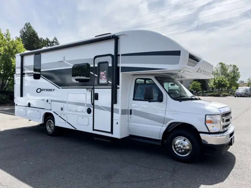 2027 Entegra ODYSSEY — front three-quarter view