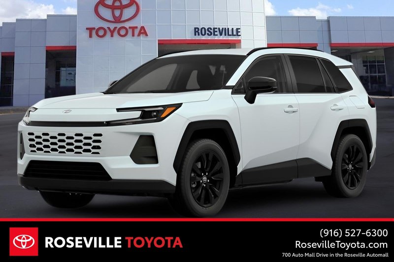 2026 Toyota RAV4 — front three-quarter view