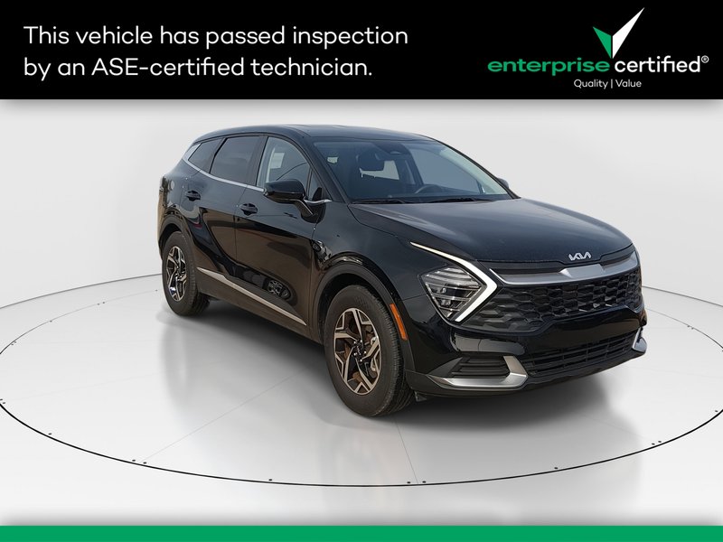 2025 Kia Sportage LX FWD — front three-quarter view