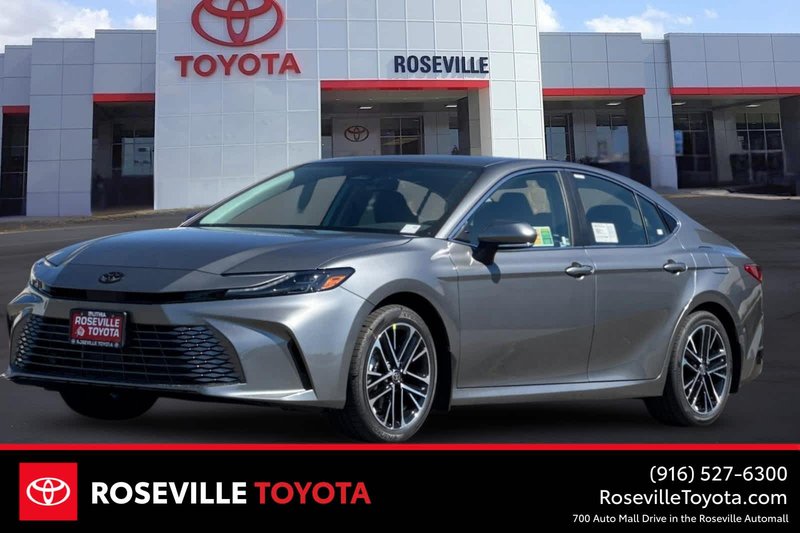 2026 Toyota Camry — front three-quarter view