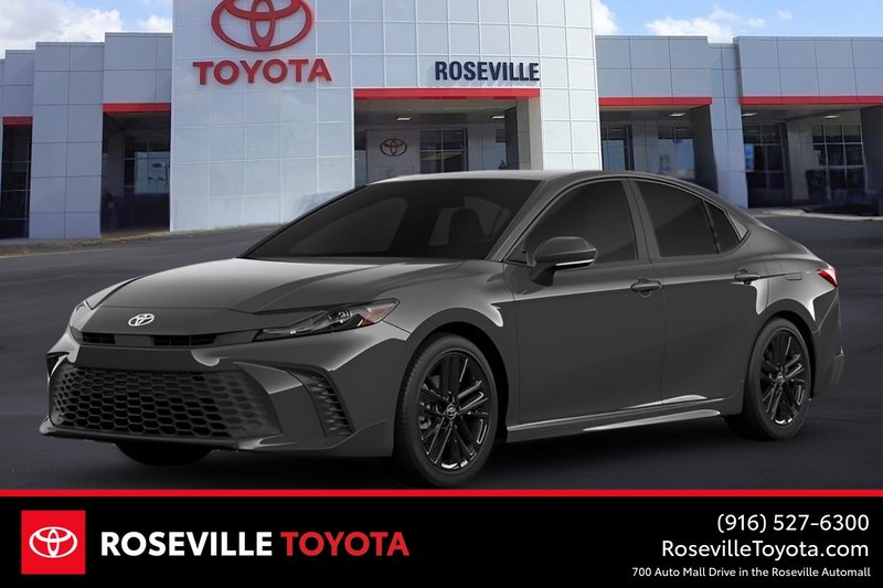 2026 Toyota Camry — front three-quarter view