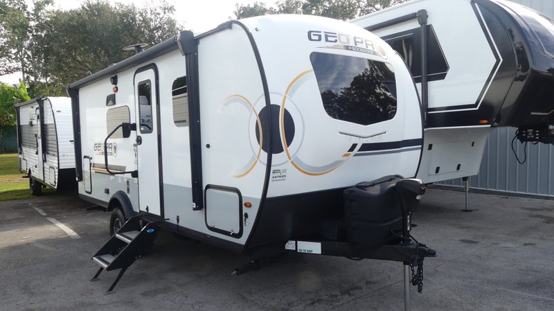 2022 Forest River Rockwood Geo Pro — front three-quarter view