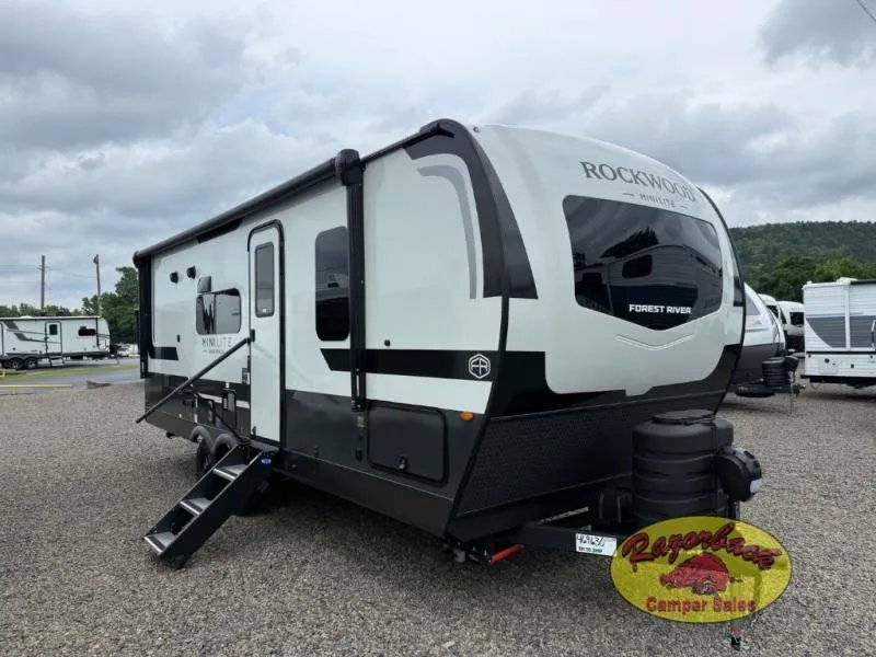 2026 Forest River RV Rockwood Mini Lite — front three-quarter view