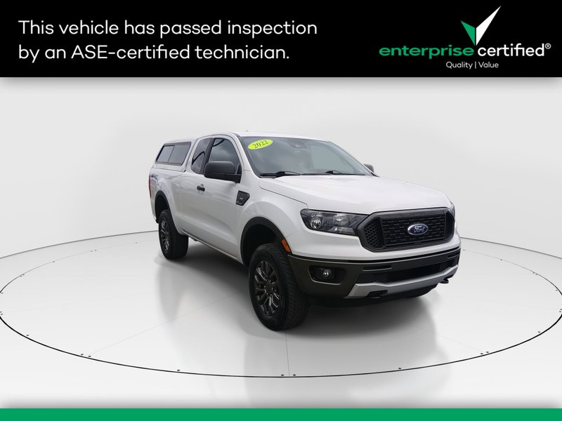 2022 Ford Ranger XLT 4WD SuperCab 6' Box — front three-quarter view