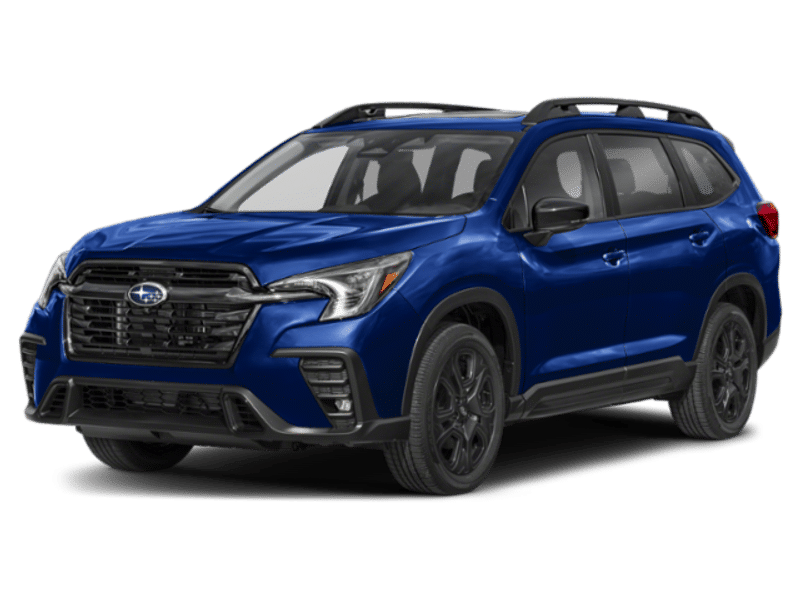 2026 Subaru Ascent Onyx Edition Touring in Blue — front three-quarter view