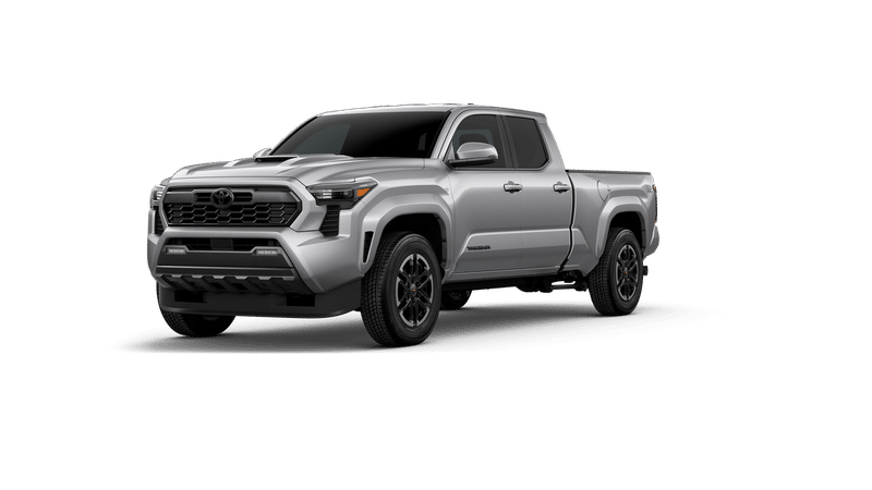 2026 Toyota Tacoma TRD Sport in Celestial Silver Metallic — front three-quarter view