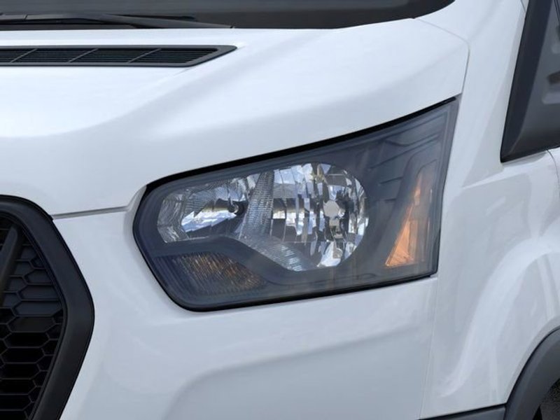 2026 Ford Transit Cargo Van Base in Oxford White — front three-quarter view