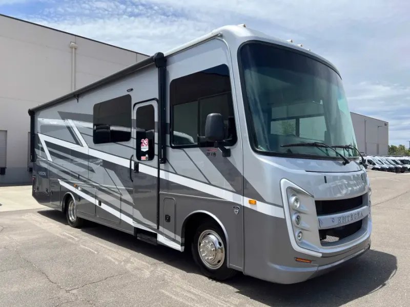 2027 Entegra VISION — front three-quarter view