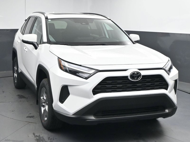 2025 Toyota RAV4 XLE SUV — front three-quarter view