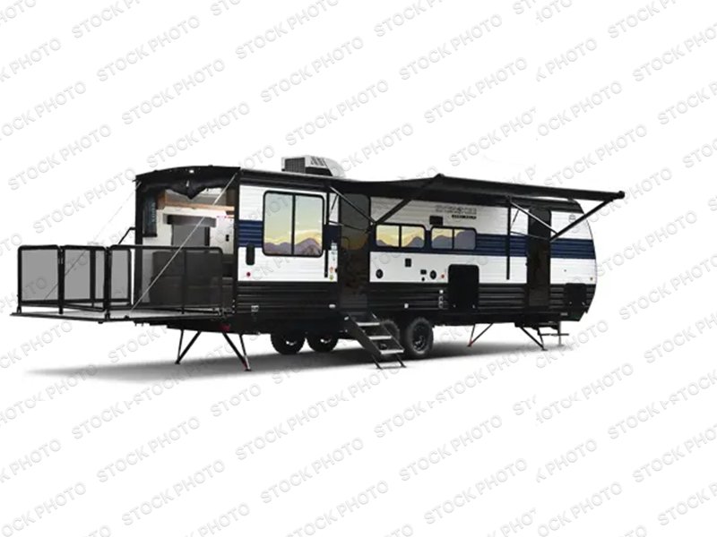 2026 Forest River Cherokee Grey Wolf — front three-quarter view