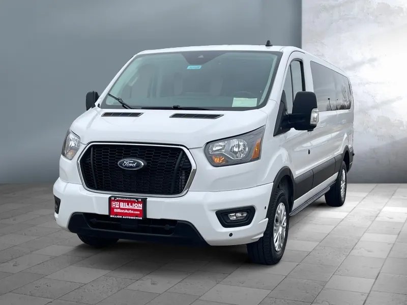 2024 Ford Transit Passenger Wagon — front three-quarter view