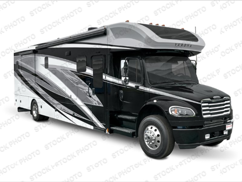 2027 Renegade Verona in Flare, Kinetic, Propulsion, Surge, Polaris, Tundra, Atlas LR, Mojave — front three-quarter view