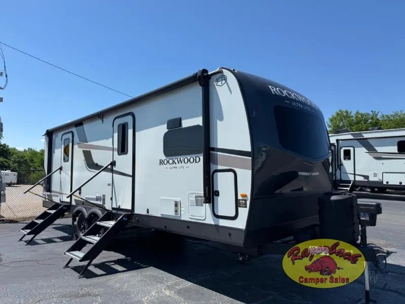 2026 Forest River RV Rockwood Ultra Lite — front three-quarter view