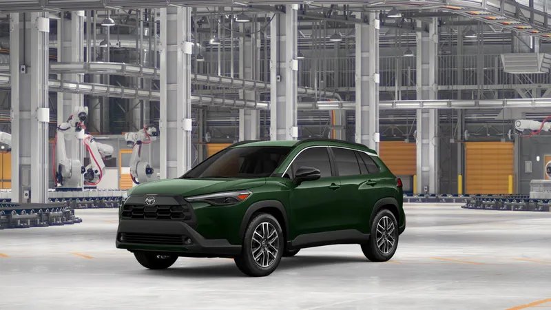 2026 Toyota Corolla Cross XLE — front three-quarter view