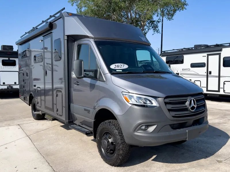 2027 Winnebago EKKO — front three-quarter view