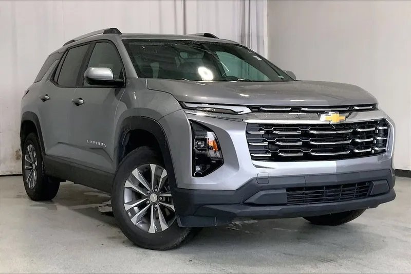 2025 Chevrolet Equinox in Sterling Gray Metallic — front three-quarter view