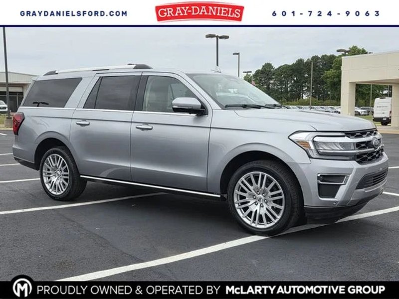 2024 Ford Expedition MAX Limited — front three-quarter view