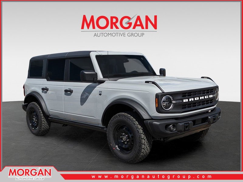 2026 Ford Bronco Big Bend in White — front three-quarter view