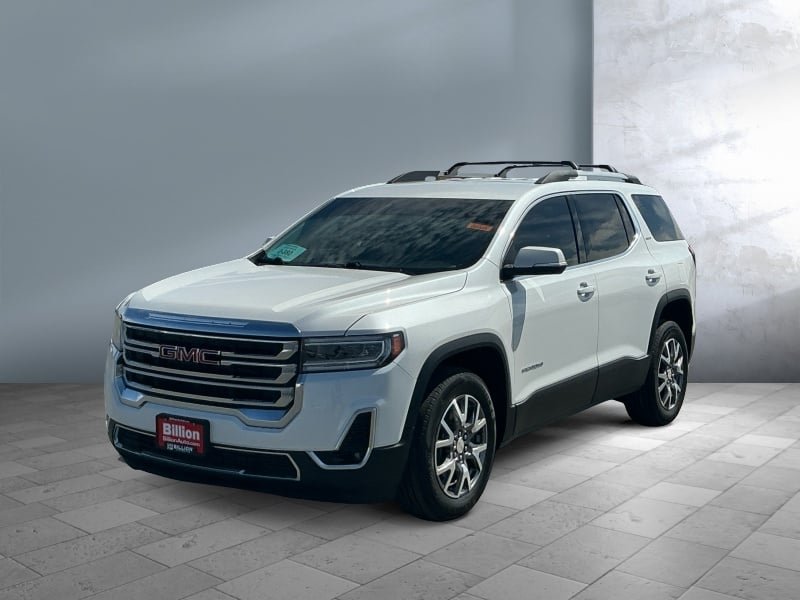 2020 GMC Acadia — front three-quarter view