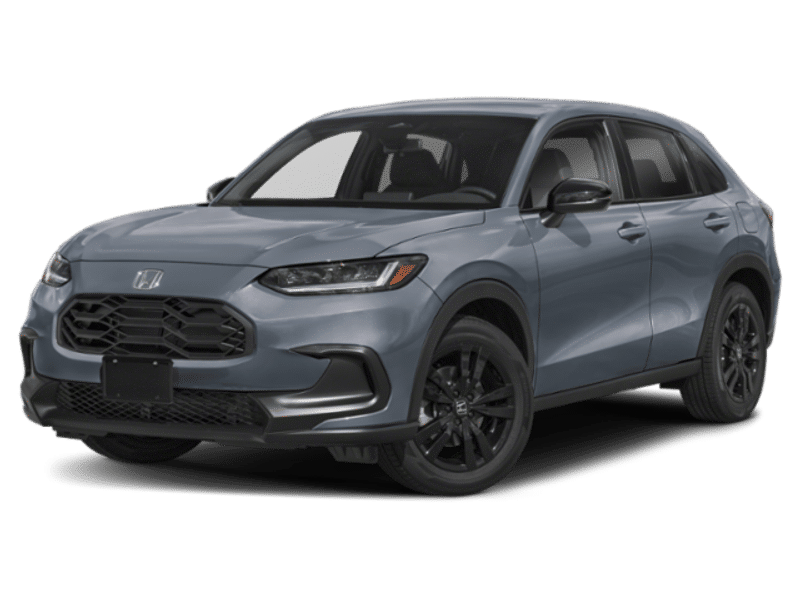 2027 Honda HR-V Sport in Ge — front three-quarter view