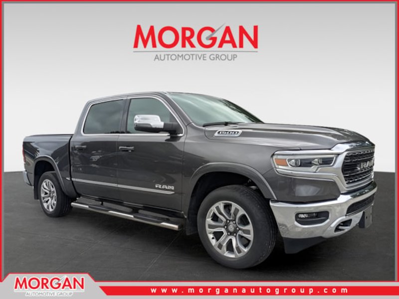 2024 Ram 1500 Limited in Gray — front three-quarter view