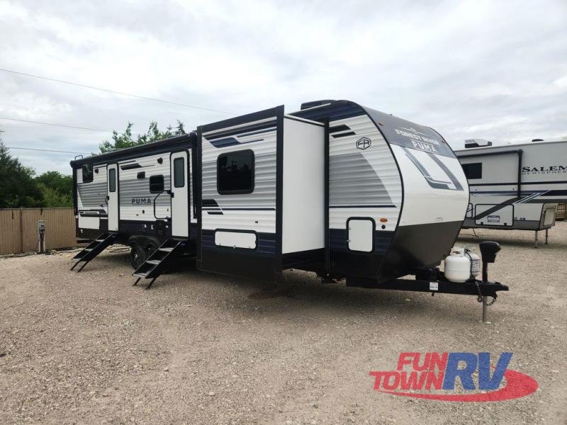 2025 Forest River RV Puma — front three-quarter view