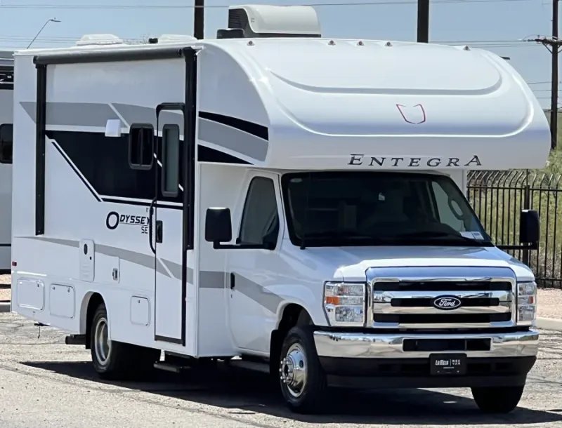 2027 Entegra ODYSSEY SE — front three-quarter view