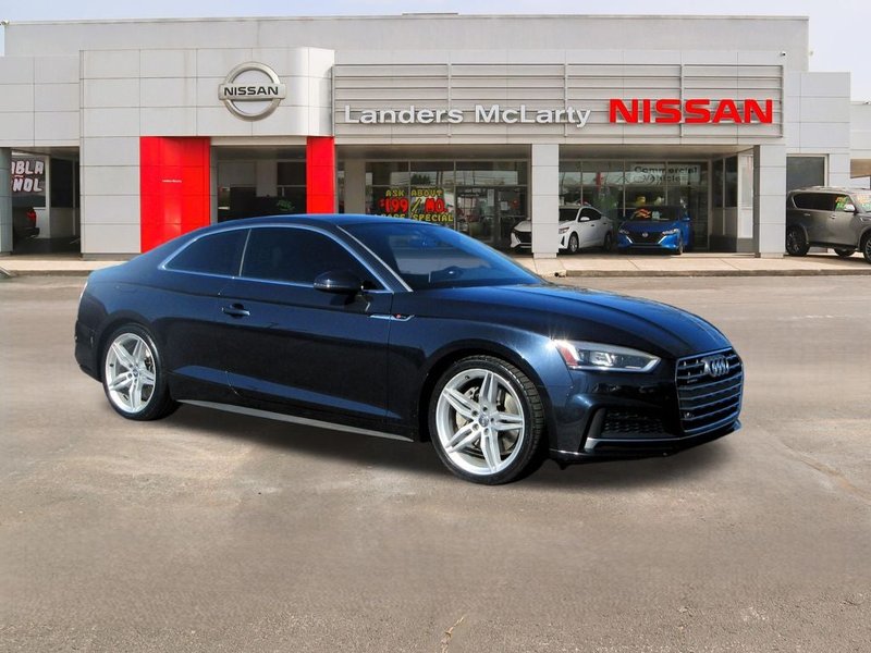 2018 Audi A5 2.0T Premium Plus — front three-quarter view