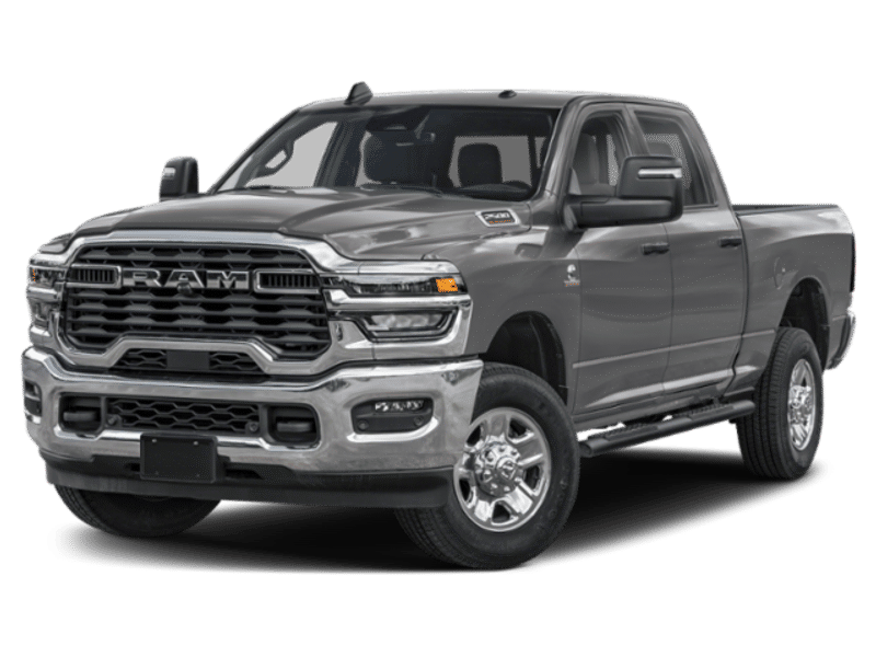 2025 Ram 2500 Laramie in Gray — front three-quarter view