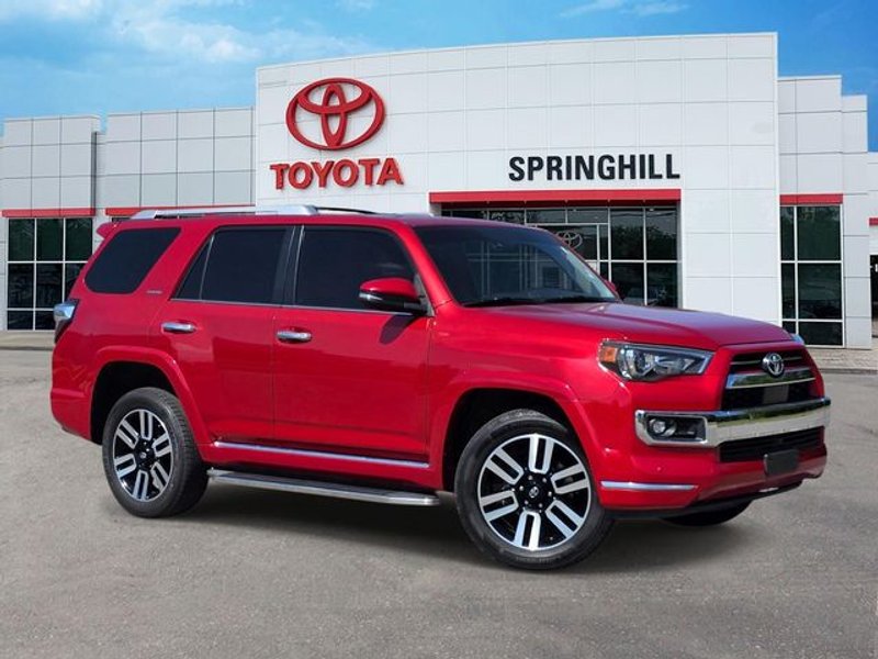 2022 Toyota 4Runner Limited — front three-quarter view
