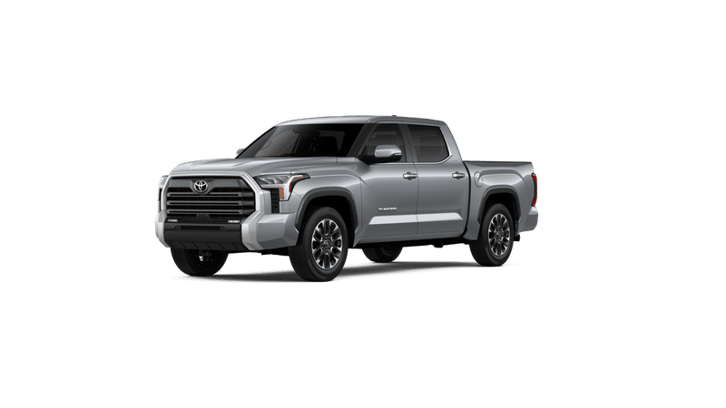 2026 Toyota Tundra Limited in Celestial Silver Metallic — front three-quarter view